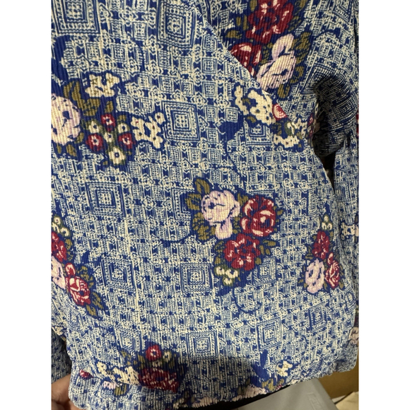 The Odells V-Neck Wrap Top Anthropologie XL - Picture 14 of 15